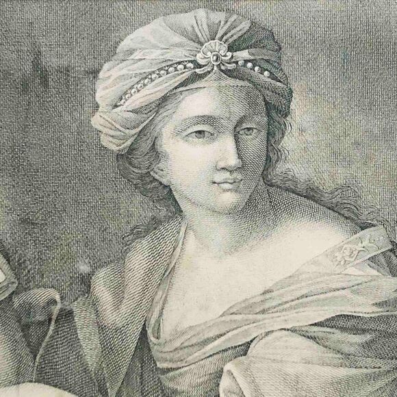 Print Giovanni Francesco Romanelli Saint Cecilia - Picture 2 of 3